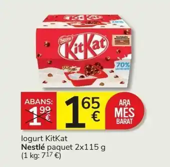 Consum Yogur nestlé oferta