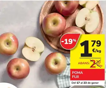Consum Manzanas fuji oferta