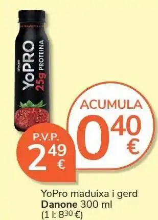 Consum Yogur líquido danone oferta