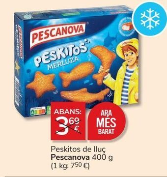 Consum Merluza pescanova oferta