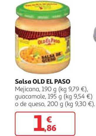 Alcampo Salsa Old El Paso oferta