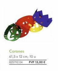 Abacus Corones 61,5 x 12 cm, 10 u 825792.04 pvp 15,00 € oferta