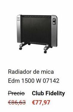 King Hogar Radiadores oferta