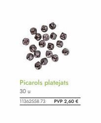 Abacus Picarols platejats 30 u 11362558.73 pvp 2,60 € oferta