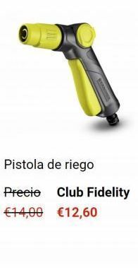 Pistola de riego