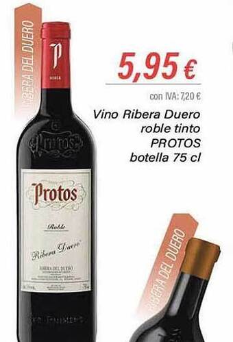 Cash Ifa Vino ribera duero roble tinto protos oferta