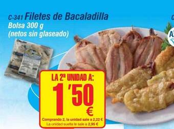 Abordo Filetes de bacaladilla oferta