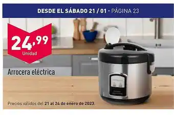 ALDI Arrocera eléctrica oferta