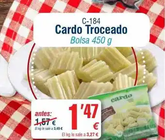 Abordo Cardo troceado oferta