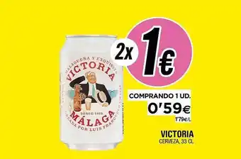 BM Supermercados Victoria cerveza oferta