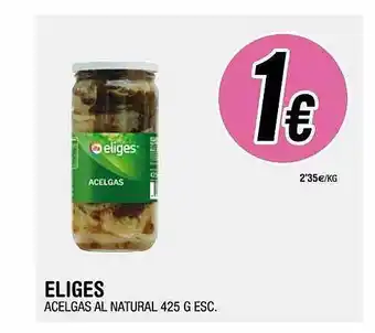BM Supermercados Eliges acelgas al natural oferta