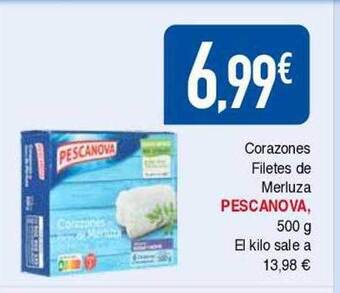 Masymas Corazones filetes de merluza pescanova oferta