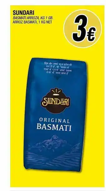 Sundari basmati arroza
