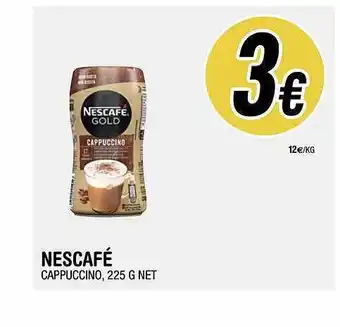 BM Supermercados Nescafé cappuccino oferta