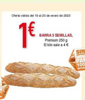 Masymas Barra 5 semillas premium oferta