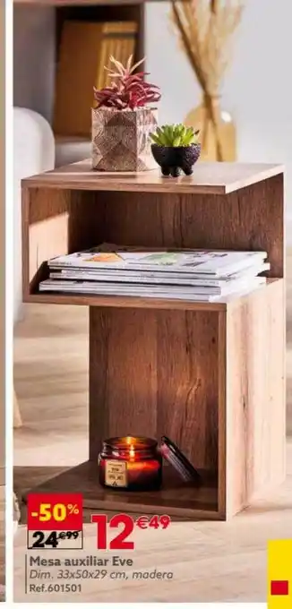 GiFi Mesa auxiliar eve oferta