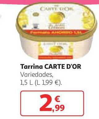 Alcampo Carte D'Or Tarrina Variedades 1.5 L oferta