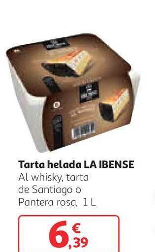 Alcampo Tarta helada La Ibense 1L oferta