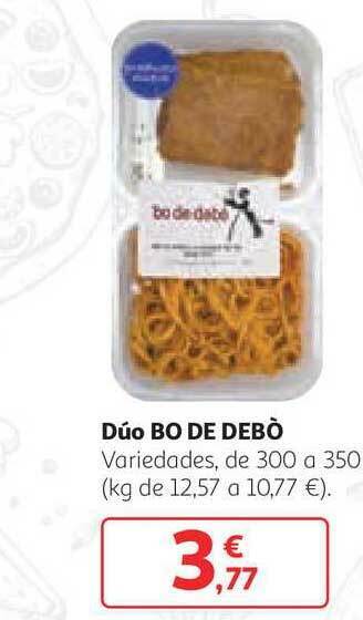 Alcampo Dúo Bo De Debò 300 a 350 oferta