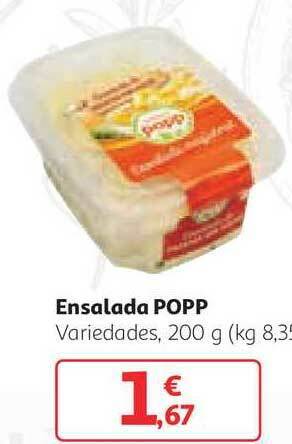 Alcampo Ensalada Popp Variedades, 200g oferta