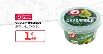 Alcampo Guacamole Suave 200g oferta