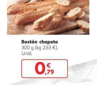 Alcampo Bastón Chapata 300g oferta