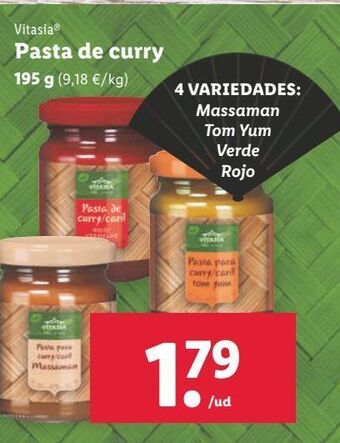 Lidl Pasta vitasia oferta