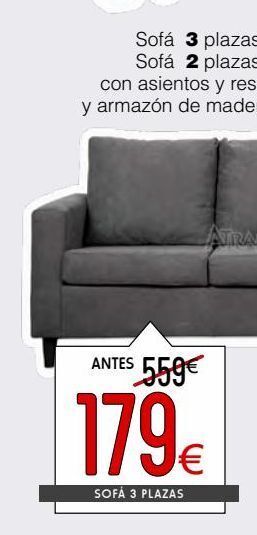 Atrapamuebles Sofás oferta