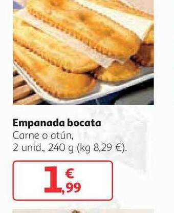 Alcampo Empanada bocata 2 unid., 240g oferta