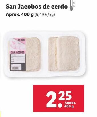 Lidl San jacobos oferta