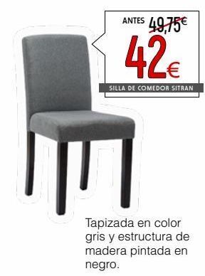 Atrapamuebles Sillas oferta
