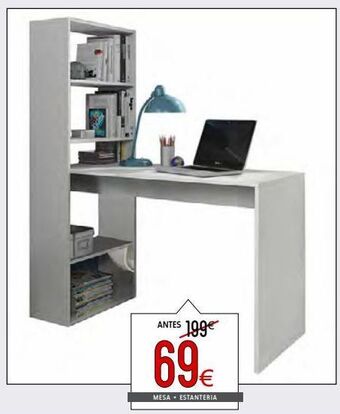 Atrapamuebles Mesa + estanteria oferta
