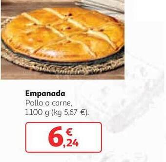 Alcampo Empanada Pollo O Carne 1100g oferta
