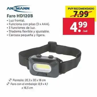 Lidl Faros oferta