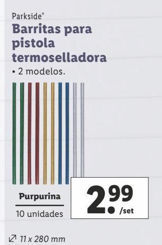 Lidl Barritas parkside oferta