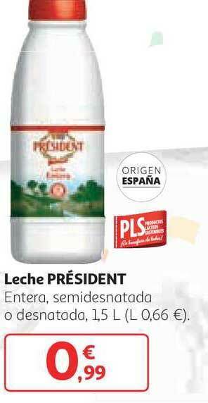 Alcampo Leche Président 1.5L oferta