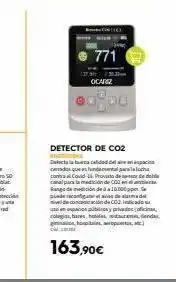 ferrOkey 771 ocariz ** de detector de co2 endocke detecta calidad del espaci carados que fundamental parall contra covid-prov oferta