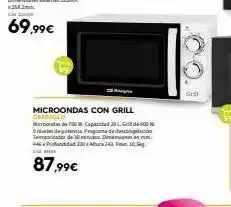ferrOkey Microondas con grill oferta
