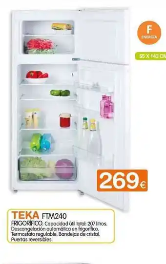 Expert Teka FTM240 Frigorífico oferta