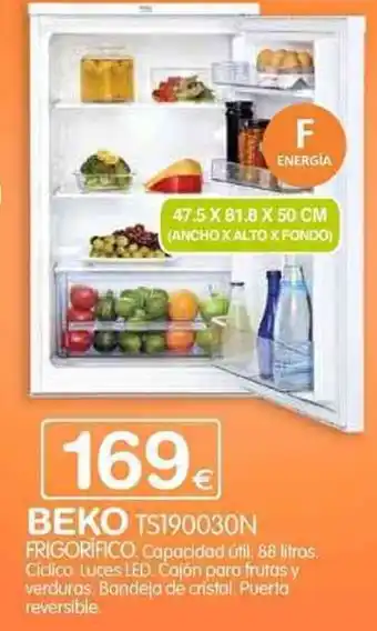 Expert Beko TS190030N oferta