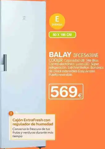Expert Balay 3FCE563WE Cooler oferta