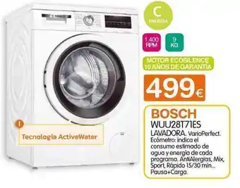 Expert Bosch WUU28T71ES Lavadora oferta