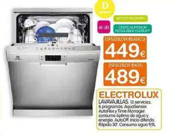 Expert Electrolux Lavavajillas oferta