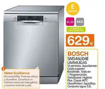 Expert Bosch SMS46LI04E Lavavajillas oferta
