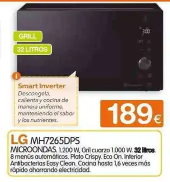 Expert LG MH7265DPS Microondas oferta
