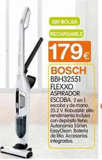 Expert Bosch BBH32551 Flexxo Aspirador Escoba oferta
