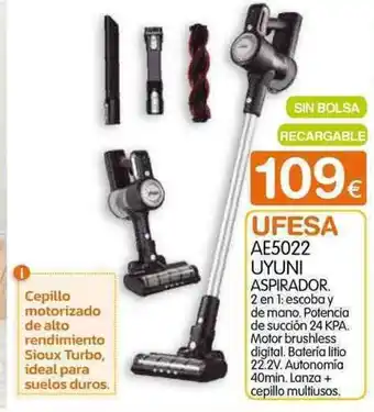 Expert Ufesa AE5033 Ayuni Aspirador oferta