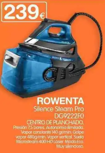 Expert Rowenta Silence Steam Pro DG9222D0 Centro de Planchado oferta