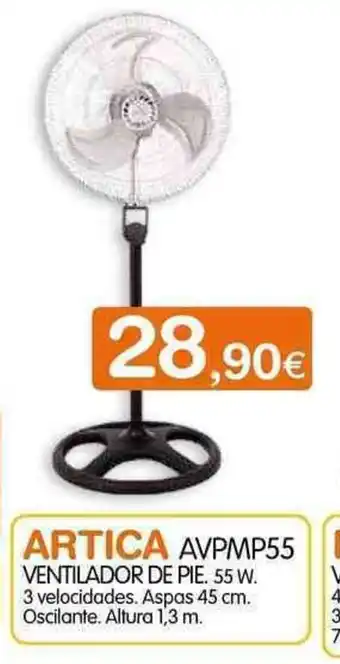 Expert Artica AVPMP55 Ventilador De Pie oferta