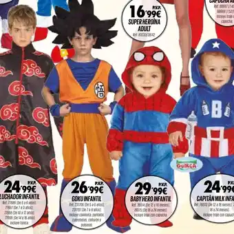 DRIM Disfraz goku infantil oferta